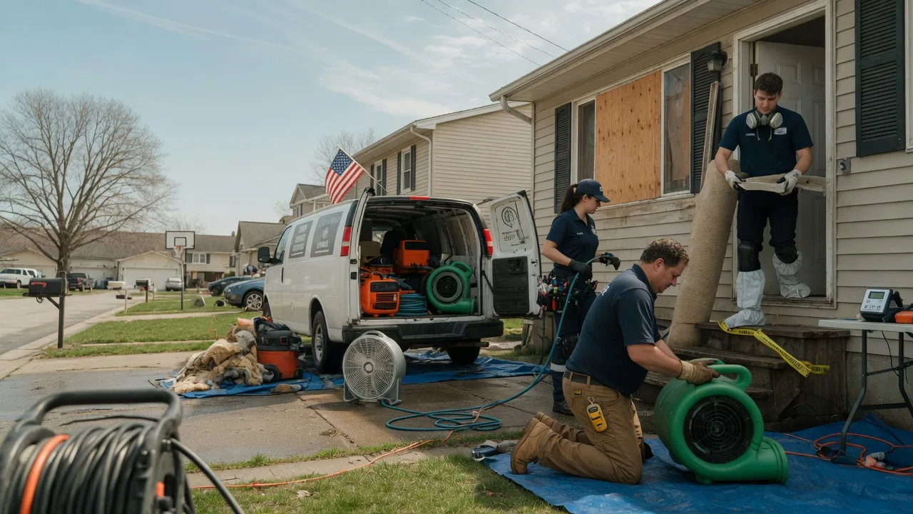 Water Damage Restoration in Westfield, IL near me